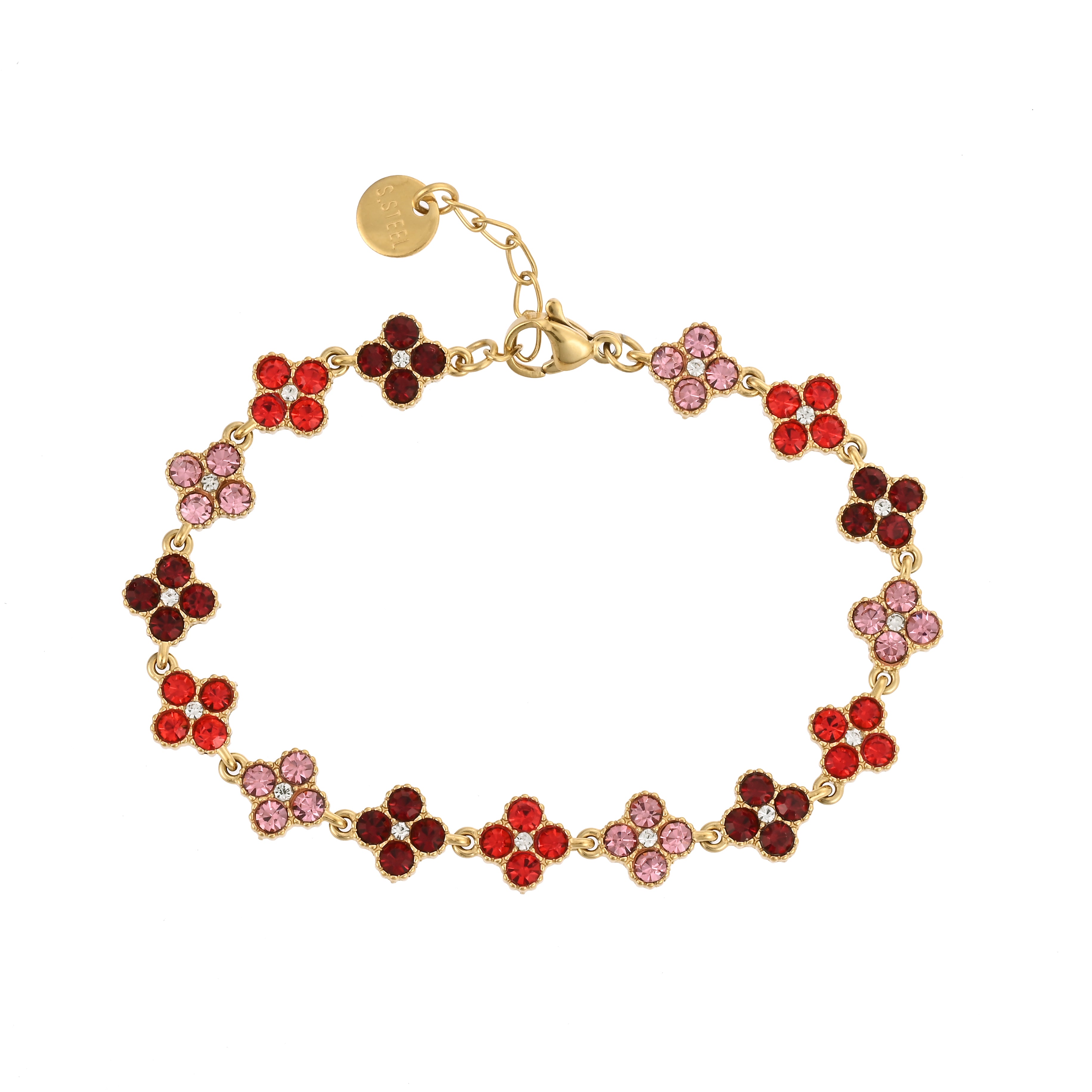 MULTIFLOWER Bracelet Stainless Steel Untarnish