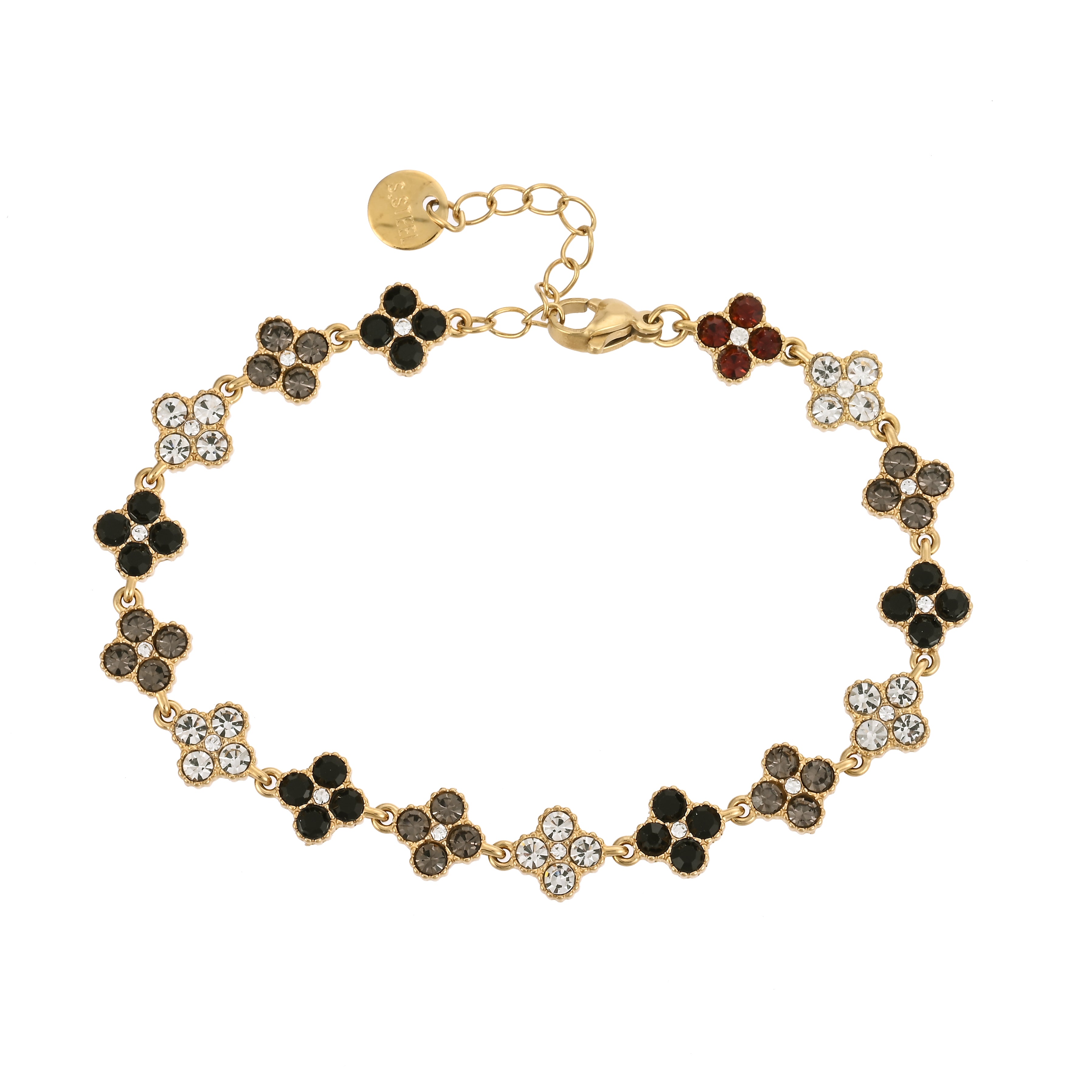 MULTIFLOWER Bracelet Stainless Steel Untarnish