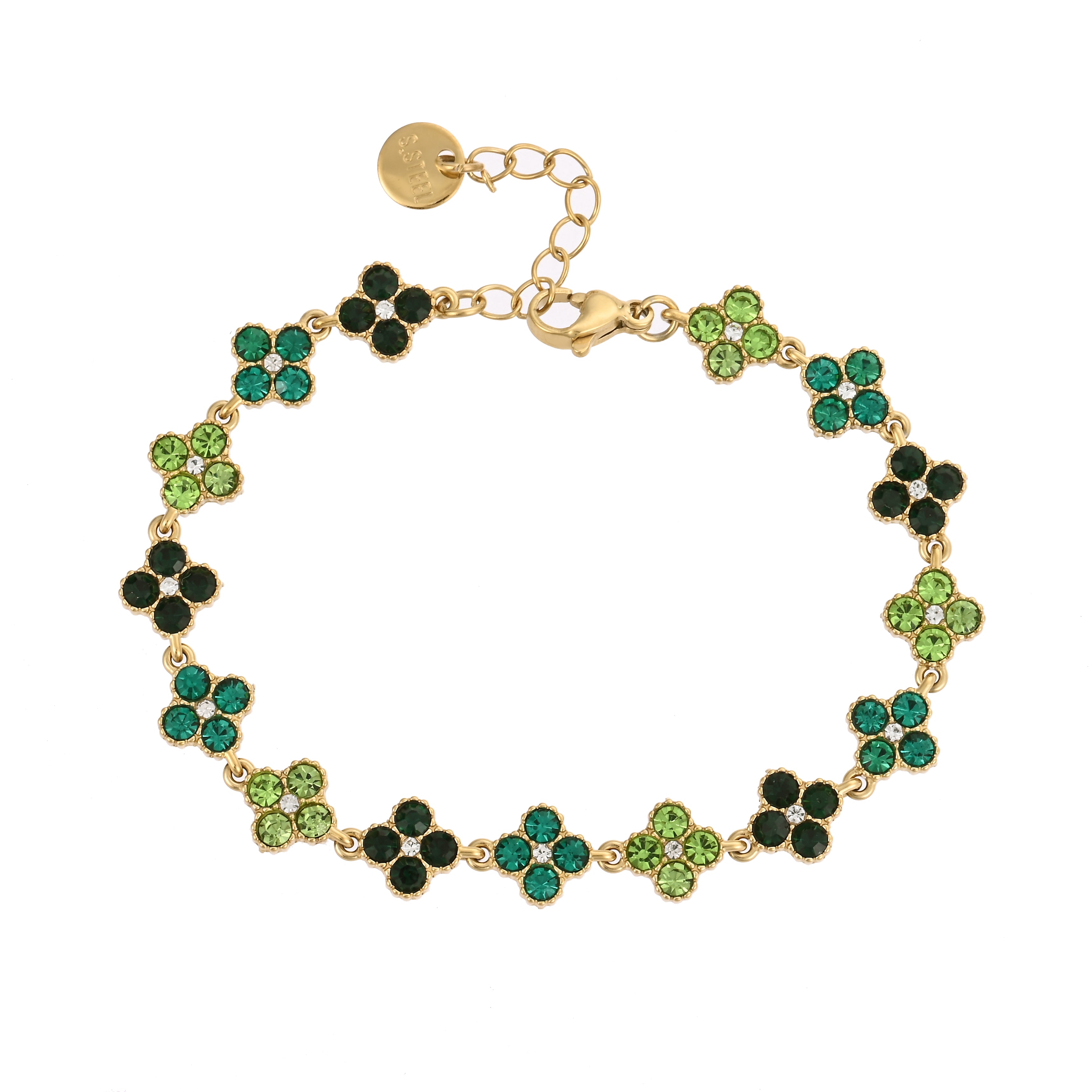 MULTIFLOWER Bracelet Stainless Steel Untarnish