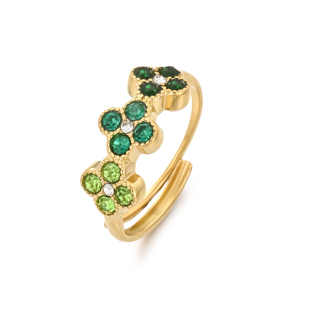 MULTIFLOWER Rings Stainless Steel Untarnish