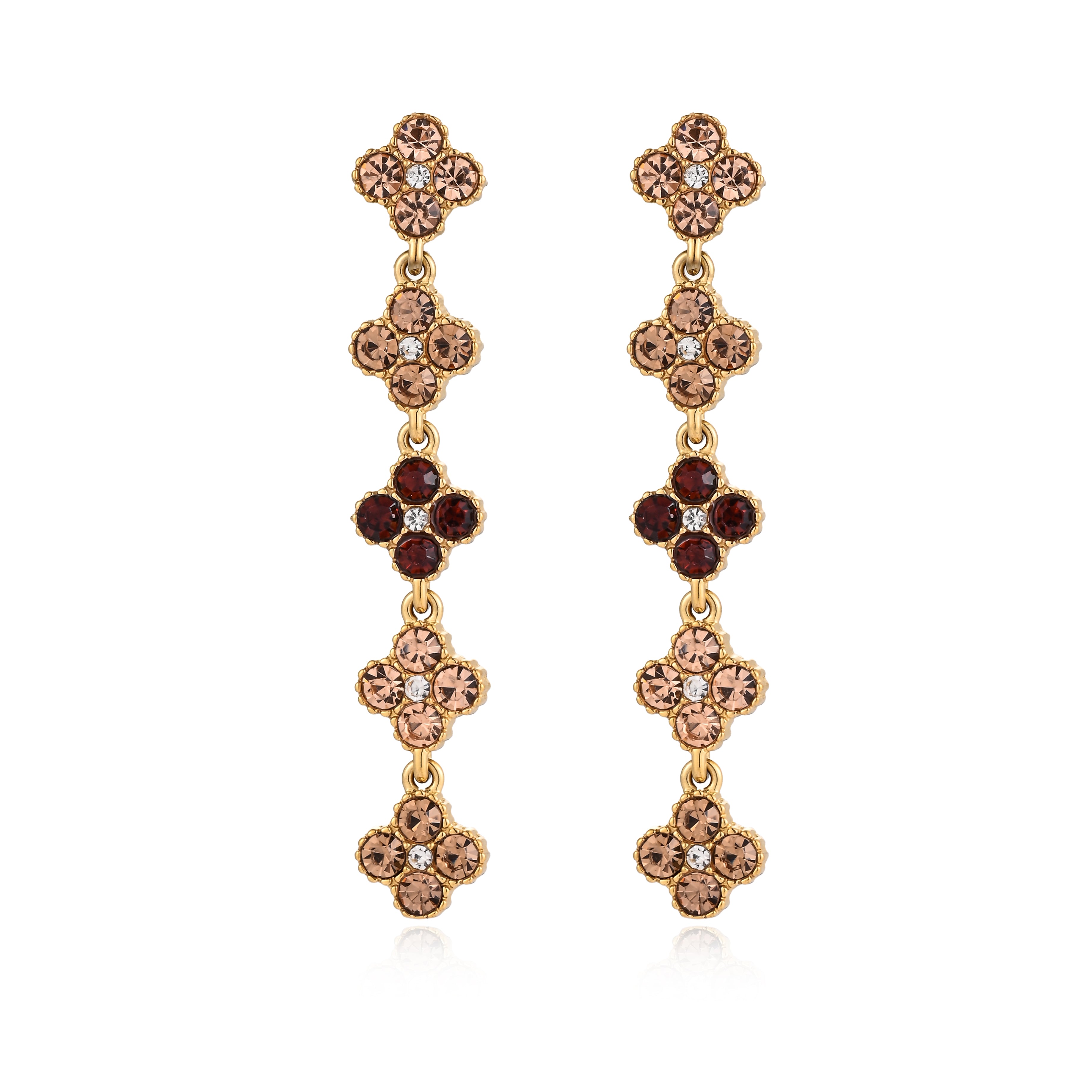 MULTIFLOWER Earrings Stainless Steel Untarnish